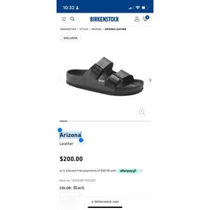 Monotone Birkenstock Arizonas w/Leather Footbed in Narrow